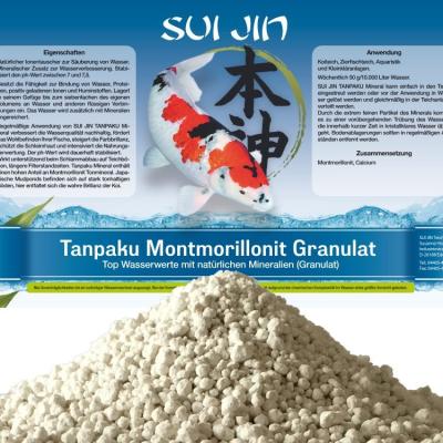 Tanpaku Montmorillonit Granulat - 4,5 kg