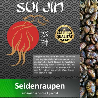 südamerikanische Seidenraupen 3 Liter